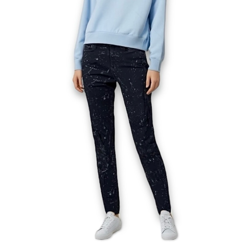 Anthropologie CoH Citizens Of Humanity Rocket Splatter Skinny Jeans - Picture 2 of 9
